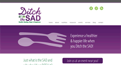 Desktop Screenshot of ditchthesad.com